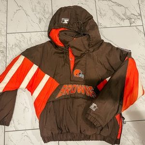 Vintage starter Cleveland Browns coat
